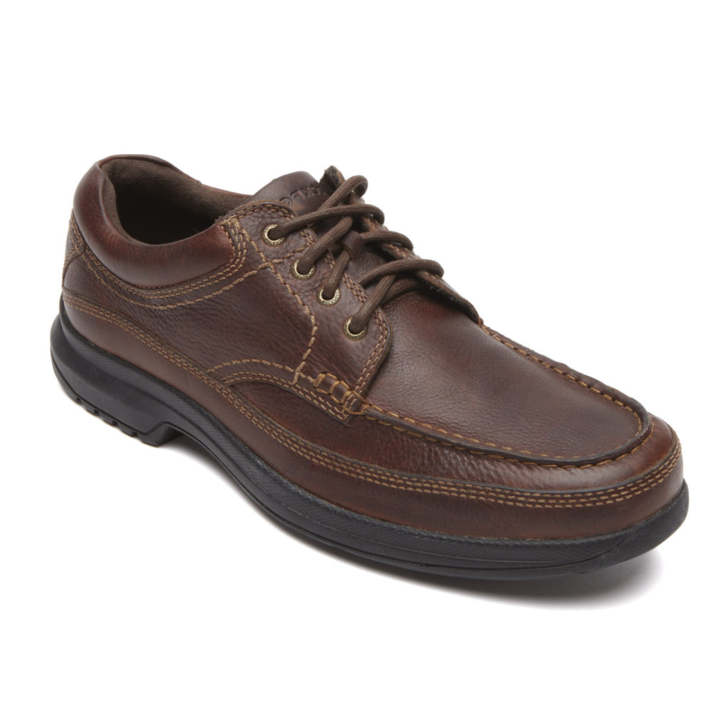 Oxfords Rockport Homem Marrom Escuro - Banni - 68432YHPF